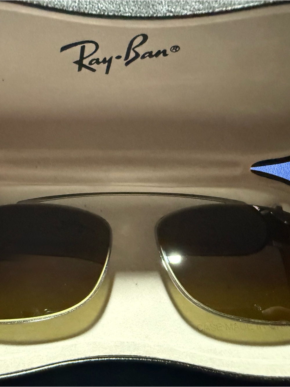 Ray-Ban Gunmetal Clip-on with Brown Lenses for RB5228 - Picture 5 of 8